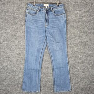 Wrangler Size 12/32 High Rise Bootcut Jeans Light BLUE 1802564